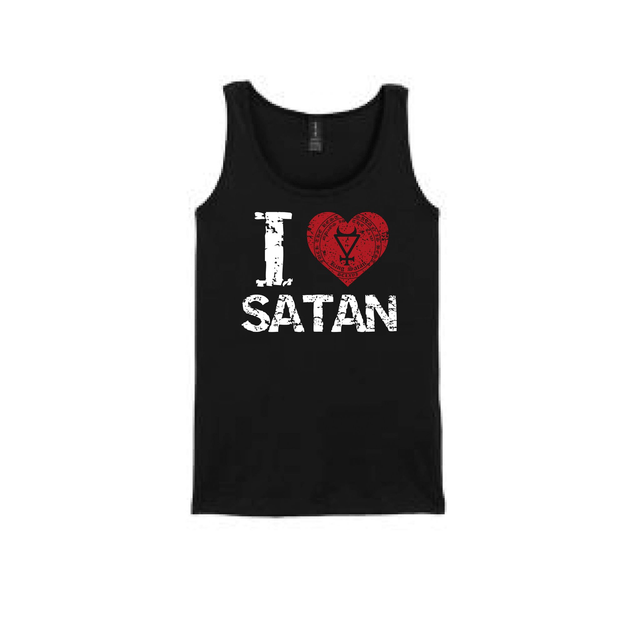 I ❤️ Satan Ladyfit Tank Top