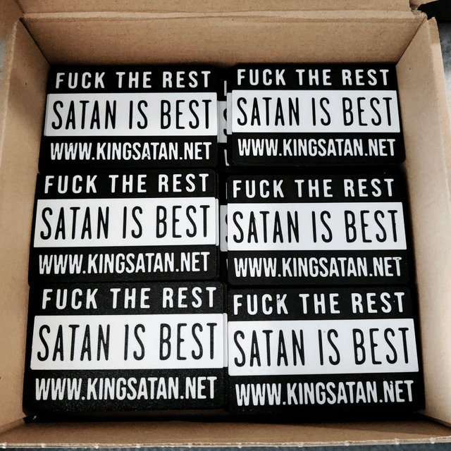 Satan is Best -magnet
